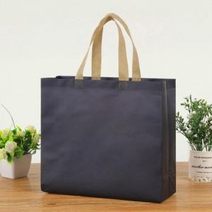 심플 부직포 가방 10p(네이비) (32x28cm) 쇼핑백