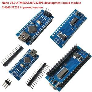 Nano V3.0 ATMEGA328P/328PB 개발 보드 모듈 CH340 FT232 개선 버전