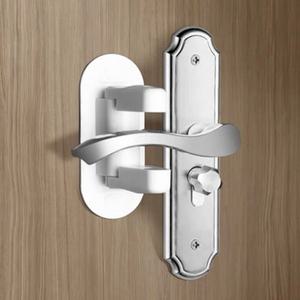 문손잡이 안전 잠금장치 유아 고양이 도어락 방문손잡이 문고리 고정