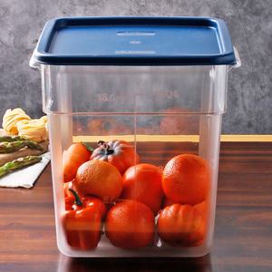 PC 사각 보관용기 냉장고 야채 보관통 18쿼터세트 과일 채소 정리 밀폐 용기