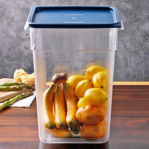 PC 사각 보관용기 냉장고 야채 보관통 22쿼터세트 과일 채소 정리 밀폐 용기