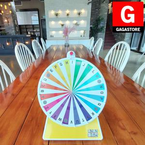 돌려돌려 돌림판 룰렛돌리기 캠핑 레크레이션 룰렛판 만들기 회전 다트 복불복 게임 원판