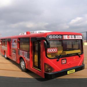 [제이큐]말하는 서울 시내 버스 모형 R 완성품