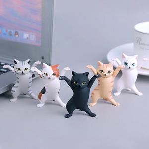 (5개+5개) 고양이 다용도 거치대 5종 이어폰 홀더 펜슬 액세서리걸이 피규어 소품