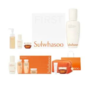 설화수 NEW 윤조에센스 90ml 기획세트+증정(코듀로이 파우치 포함 7종 샘플+쇼핑백, 1개)