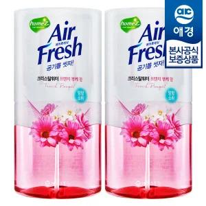 애경ST 홈즈 에어후레쉬 크리스탈워터 방향소취제 400ml x2개