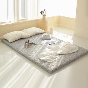 바닥용 요매트 바닥에 까는 두꺼운 매트리스 자취생 손님용 토퍼 이불