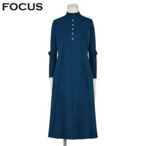 미들넥버튼니트원피스_VFI3W3OP3001