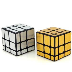 과학교구용품 Moyu MFJS Meilong 풍차 매직 스피드 큐브, 스티커리스 Meilong 미러 골드 피젯 장난감, Meil