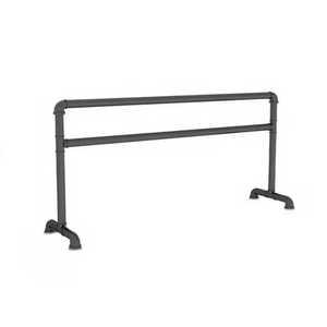 발레바 고정식 스트레칭 수평 일체형 필라테스 요가 단일 100x60x80CM  검정색