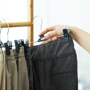 검정 집게 바지걸이 40개