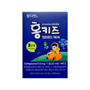 참다한 홍키즈 컴파운드K 3단계(10-13세) 10포 1개 / 써클