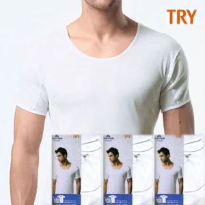 홈란쥬 트라이 남성 국내산 시원하고 쾌적한 새모시 반팔 런닝 3매입(3p)