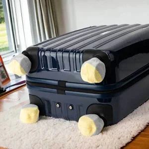 캐리어바퀴커버 캐리어바퀴보호패드 의자양말 보관용-WFHOUOQ