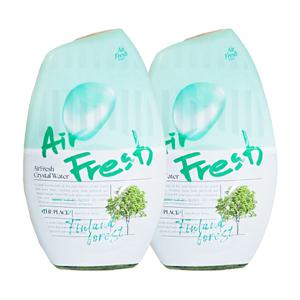 애경 에어후레쉬 크리스탈워터 실내용 방향소취 핀란드 포레스트 400ml 2개 방향제 탈취제