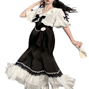 개화기 의상 드레스 여자 페이크투피스 졸사컨셉 경성시대