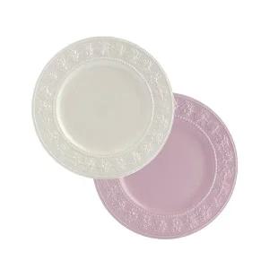 [웨지우드](강남점)페스티비티 27cm 접시 2p (아이보리/핑크)