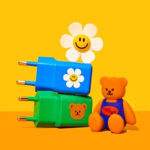 [위글위글] 빠른발송 25W 멀 초고속 듀얼 충전기 - Smile We Love 469192