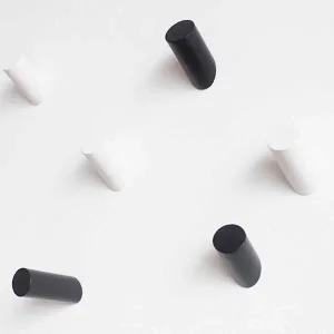 [골드스마일]다용도 나무 고리 멀티 우드 벽 후크 걸이 일자 형