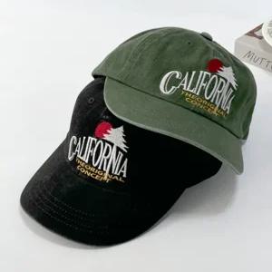 빈티지 디자인 캘리포니아 야구모자 일모자 SNS 가을