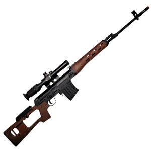 Jieying SVD 드라구노프 탄피배출 저격 스코프 너프건 PSO 1 모형