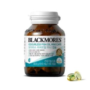 블랙모어스 오더리스 피쉬오일 미니 캡슐 오메가3 80p