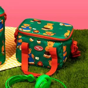 위글위글 보냉가방 투웨이 보냉백M - Camping Bear 335855