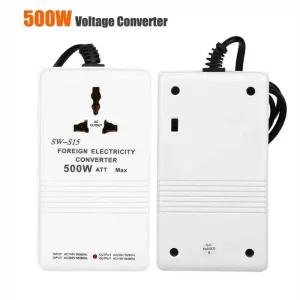 다운트랜스 변압기 500W 전압 변환기 어댑터 70-500W 220V-110V 110V-220V 소켓 AC