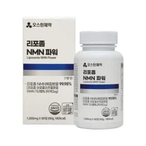 보부상 오스틴제약 리포좀 NMN 파워 1000mg x 90정 직장인 중년 부모님 선물 1000mg