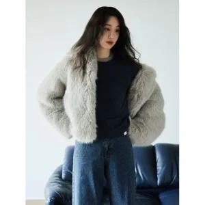 1월 3일 배송 루에브르 LOEUVRE 정려원 Faux Fur Short Jacket SF5WJ401-11 SF5WJ4010_11 116928