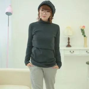 T.40수폴라수유티 빅사이즈 수유복 상의 임부복 롱티