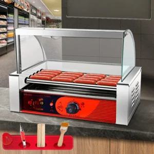 보온진열대 거치대 보온기 온장고 핫도그 간식 전기 리뉴얼된 보온대 와플