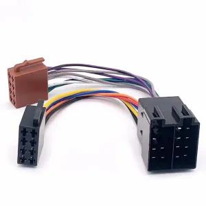 오디오 CD 플레이어 DVD 개조 중앙 제어 네비게이션 케이블 어댑터 자동차 폭스바겐 아우디 용 와이어 하네