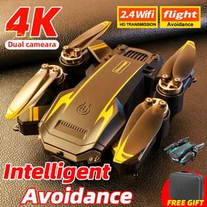 KBDFA G6 드론 전문 4K HD 카메라, 8K GPS 없음, 장애물 회피 RC 헬리콥터, 브러시리스 와이파이 FPV 접이식 쿼드콥터 장난감