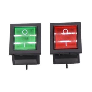 1PCS 로커 전원 버튼 2 위치 4 핀 KCD4-201N 푸시 15A 250V AC/20A AC