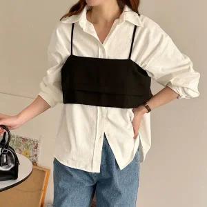 [하프클럽/]바이에일린 뷔스티에 뷔스티에탑 조끼 베스트 뷔스티에조끼 조