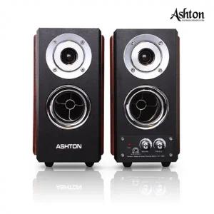 애쉬톤 북쉘프 앰프내장형 스피커 AT 천 Wood 2채널