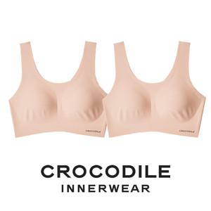 [크로커다일] 감탄브라 소프트핏 쉘론 브라2종 베이지 CDWBR4M23A_2
