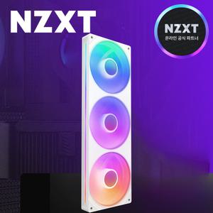 [국내정품] NZXT F360 RGB CORE 컴퓨터 쿨링팬 화이트
