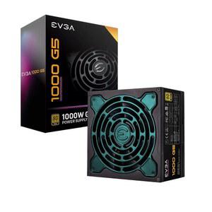 EVGA 1000 100 골드 G5 공급 완전 1000W ECO 커패시터 FDB 컴팩트 장치 X1 모드 보증 포함 전원 150MM 220 플러스 일본 크기 10년 80 모듈식