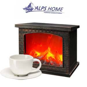 알프스홈SP20 불멍 LED 무드등 벽난로 모닥불모양