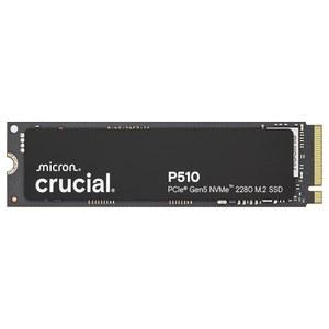 중요한 P510 1TB Gen5 NVMe SSD, 최대 11,000MB/s, PCIe 5.0 M.2 2280 내장 솔리드 스테이트 드라이브, 노트북, 데스크탑, +Acronis 소프트웨어와 호환 - CT1000P510 SSD8-01