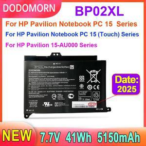 HP 파빌리온용 노트북 배터리 BP02XL 15-AU038TX 41Wh 신제품