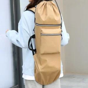 스보드 롱보드 가방 백팩 카키 강력 L