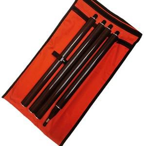 1.8M 길이 GPS 프리즘 폴 탄소 섬유 측량 폴란드 GNSS RTK  4개 5/8 스레드