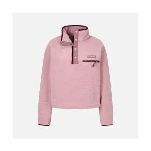 COLUMBIA 여성 헬베시아 II 크롭 하프스냅 플리스 풀오버