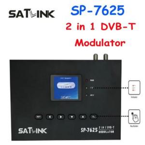 Satlink SP-7625 DVB-T 변조기 경로 AV 라우터 DM HD 디지털 RF 2 in 1