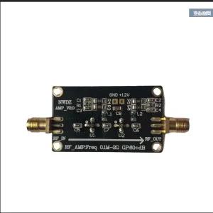 RF 광대역 증폭기 저잡음 증폭기 LNA 0.1M-2G 이득 60dB 2단계 증폭