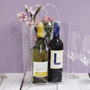 [하프클럽/]투명 PVC백 가방 비치백 S