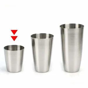 스텐 QT52QK68 27종 스텐컵 믹싱컵 음료컵 9.3cm 5호 약 280ml